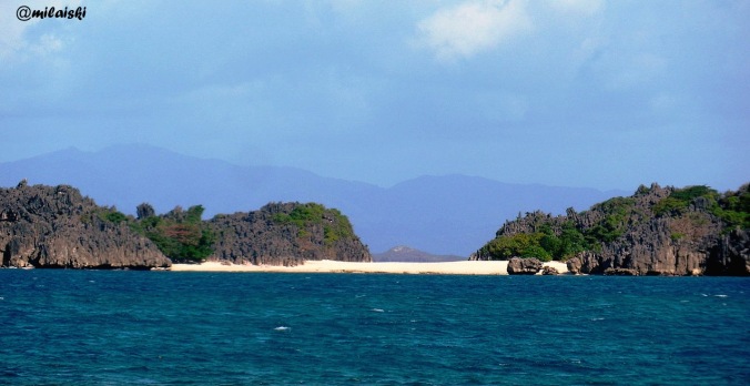 Minalahus island at a distance. 